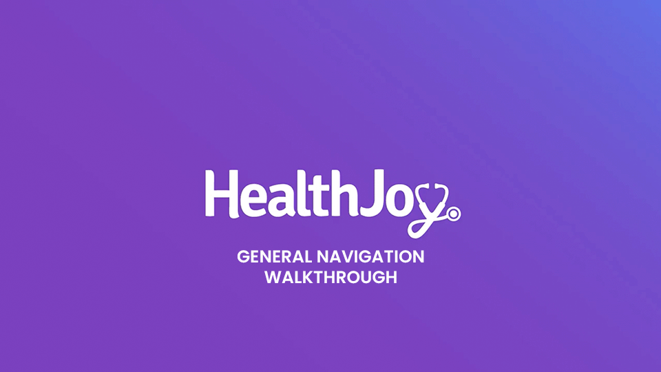 General Navigation and Walkthrough